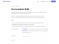 Post a Job for $199 - BloggingPro