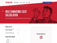 Free Downtime Cost Calculator - Find Out What Downtime Costs You
