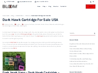 Dark Hawk Cartridge For Sale USA - Bloom carts | Buy dark hawk carts