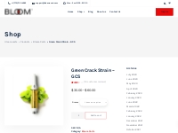 Green Crack Strain Online | Weed Effects   Reviews | Bloom Carts