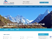 Everest Base Camp Gokyo Lake Trek, Everest Region Trekking