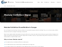  Modular Exhibition Stand | Modular Exhibition Booth Builder