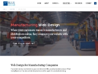 Manufacturing Web Design | Blue Archer