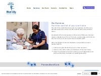 Services | Blue Lily Home Care