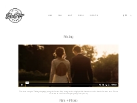 Pricing - Blue Ridge Wedding Films
