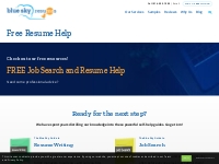 FREE Job Search and Resume Help | Blue Sky Resumes