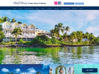 Bluff House | Bluff House sits on 12 tropical acres of palms and pine 