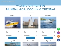 Yacht Booking In Goa | Yacht Charter Mumbai-Goa, Rent a Boat, Boat Par