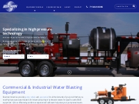Water Blasting Equipment - High Pressure Hydroblasting | Boatman Indus