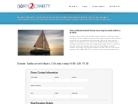 Sailboat Donation - Boats 2 Charity