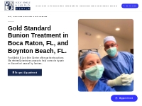 Minimally Invasive Bunion Surgery Boca Raton, FL | Boynton Bach, FL