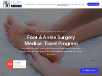 Foot   Ankle Surgery Medical Travel Program | Fly-In Program