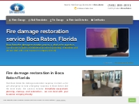 Fire Damage Restoration Boca Raton | Drymasters Boca Raton