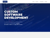 Custom software development, coding and programming services