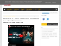  Marjaavaan Official Trailer Out: Sidharth Malhotra, Rakul Preet Singh