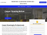 Carpet Cleaning Bolton | Mabino Cleaning Services - Bolton