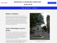 Where Is Bolton | Mabino Cleaning Services - Bolton