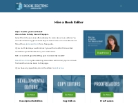 Book Editors for Hire - Book Editing Associates