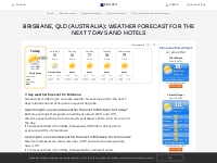 Brisbane, QLD (Australia): Weather forecast and hotels | Booked.net