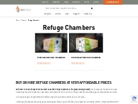 Buy/Hire Used Refuge Chambers Rental - Bost Group Australia