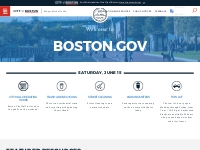 Homepage | Boston.gov