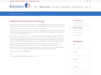 bostonIT® - Boston IT Security Services and Solutions - Proven Service