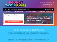   	Bouncy Castle Hire Companies in the UK & Ireland