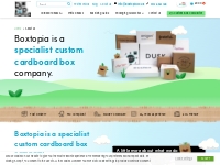 Boxtopia: We specialise in short run orders of custom boxes
