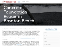 Foundation Repair Boynton Beach Contractors Near me