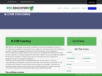 B.com coaching Delhi | B.com course | B.com coaching institute Rohini
