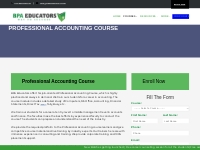 Professional Accounting Course | Pro Accounting Training Delhi | Rohin