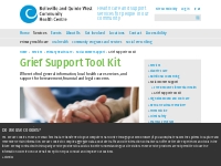 Grief Support Tool Kit | Belleville and Quinte West Community Health C