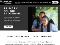 Primary School Programs to Enhance Student Wellbeing