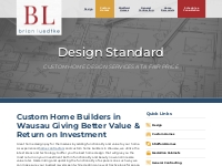 Home Design Standard | Brian Luedtke Group | Wausau   Rothschild