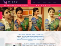 BRIDAL MAKEUP ARTIST IN CHENNAI | WEDDING MAKEUP ARTIST IN CHENNAI | M