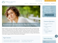 Residential Bipolar Disorder Treatment Center, Bridges to Recovery