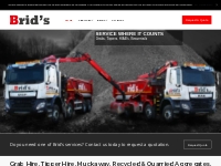 Grab Lorry Hire For Muckaway   Grab Hire For Aggregates and Topsoil
