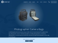 Professional Camera Bags | Photographer Camera Bags