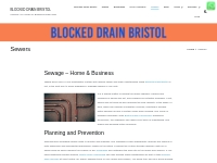 Sewers   BLOCKED DRAIN BRISTOL