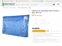 Mattress Moving Bag with Handles - NEW STYLE