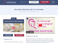 One Day Abortion in Brooklyn | Abortion Up To 14 weeks