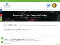 TV and Computer Waste Equipments Recycling | BRP Infotech