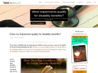 Does my disease qualify me for SS disability benefits?
