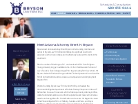 Bryson, Brent H. | Bryson Law Firm, PLC