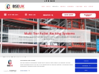 Muti Tier Pallet Racking Systems - BSE UK