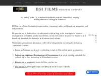 BSI Films  | Script Development   Pitching