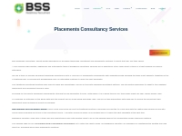 Placements Consultancy services | IT   Non-IT Recruitment - BSS
