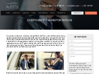 Corporate Transportation - Black Tie Limousine   Black Car Service