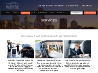 Services - Black Tie Limousine   Black Car Service