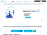 Two Wheeler Loan | Bike Loan Online at Low Interest Rate | BuddyLoan